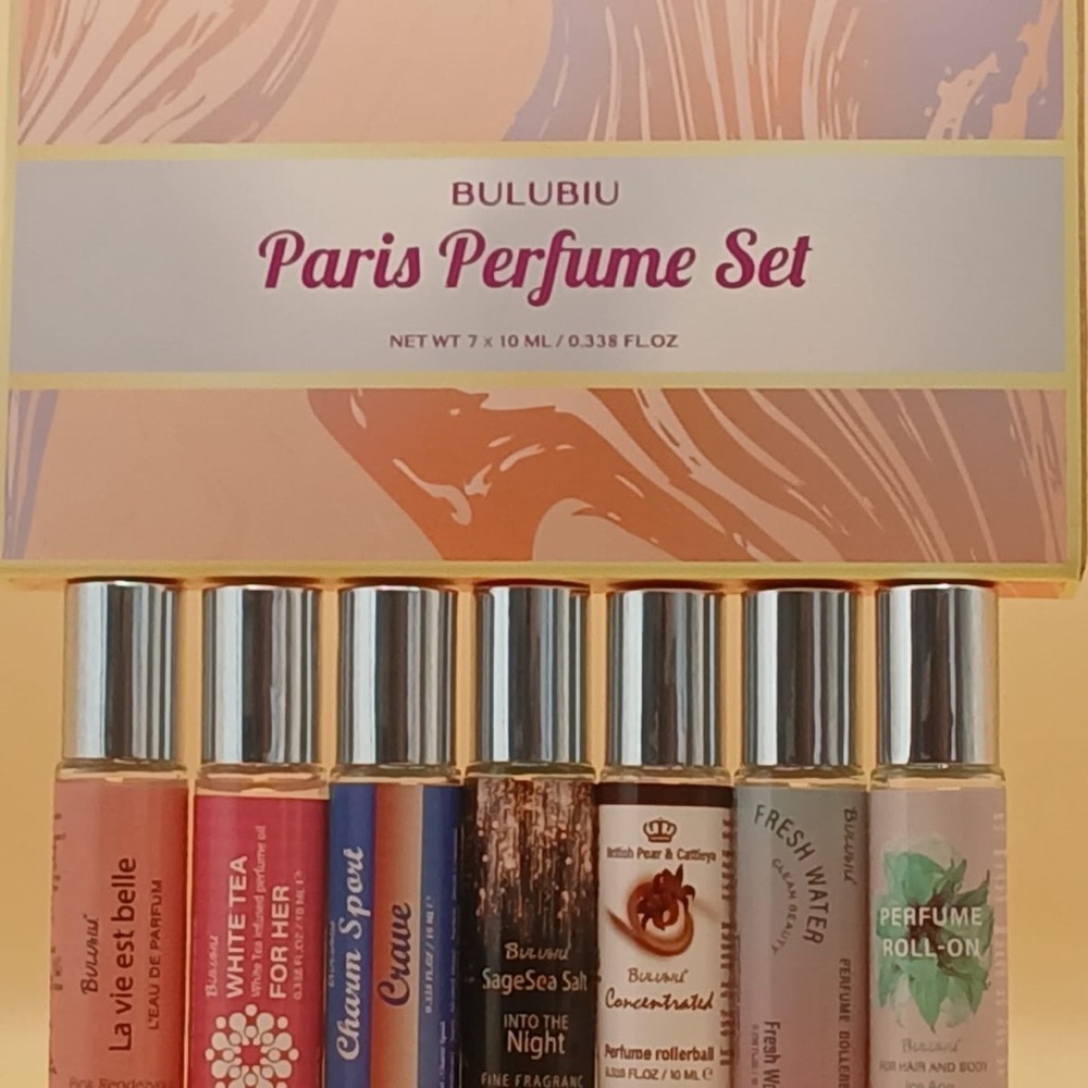 Paris Perfume Set - Vibrant Collection